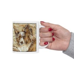 Picture of Border Collie-Hairy Styles Mug