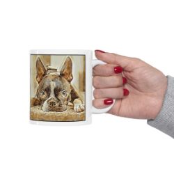 Picture of Boston Terrier-Hairy Styles Mug