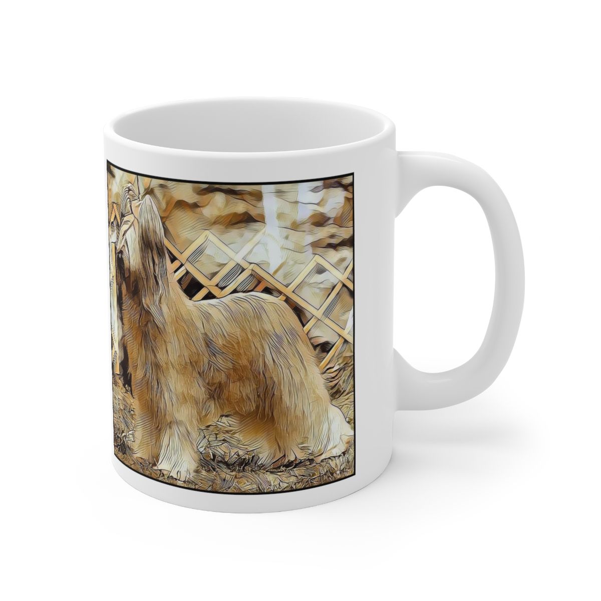 Picture of Briard-Hairy Styles Mug
