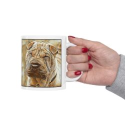 Picture of Chinese Shar Pei-Hairy Styles Mug