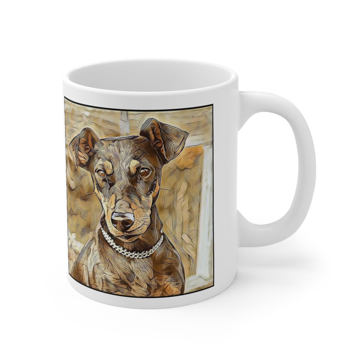 Picture of German Pinscher-Hairy Styles Mug