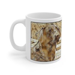 Picture of Labrador Retriever-Hairy Styles Mug