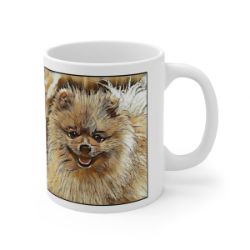 Picture of Pomeranian-Hairy Styles Mug