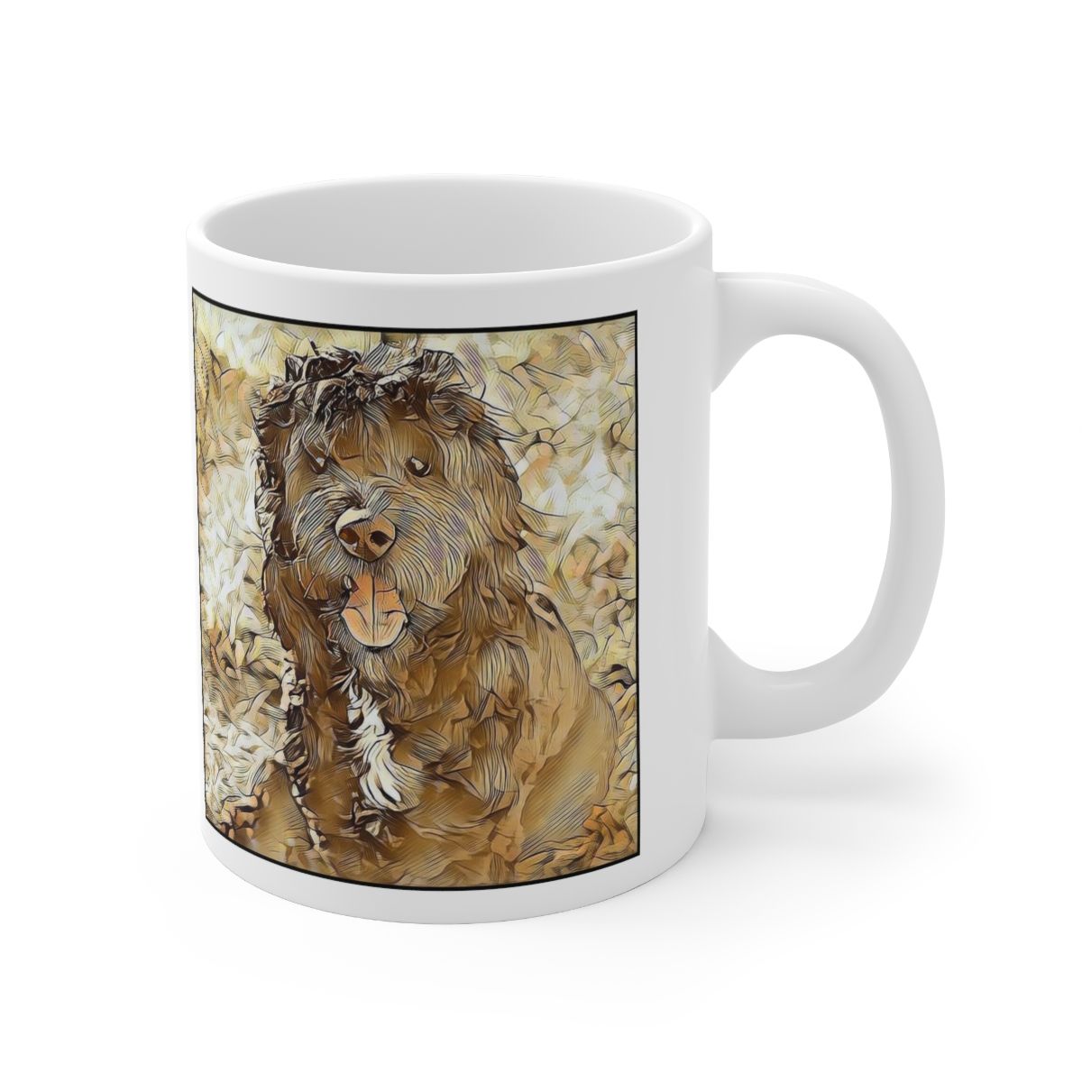 Picture of Portuguese Water Dog-Hairy Styles Mug