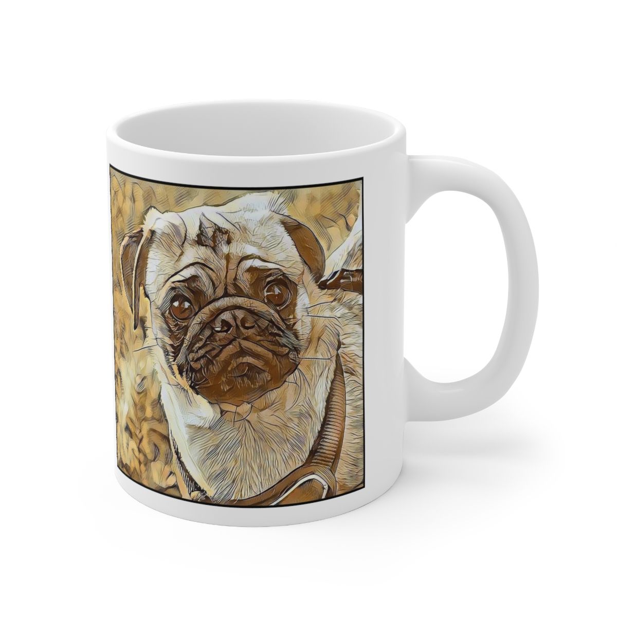 Picture of Pug-Hairy Styles Mug