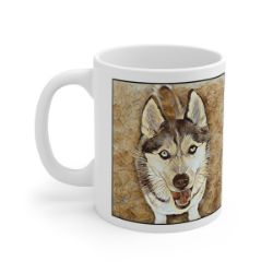 Picture of Siberian Husky-Hairy Styles Mug