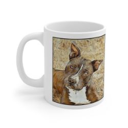 Picture of Staffordshire Bull Terrier-Hairy Styles Mug