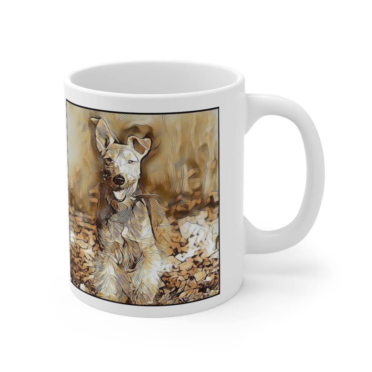 Picture of Welsh Terrier-Hairy Styles Mug