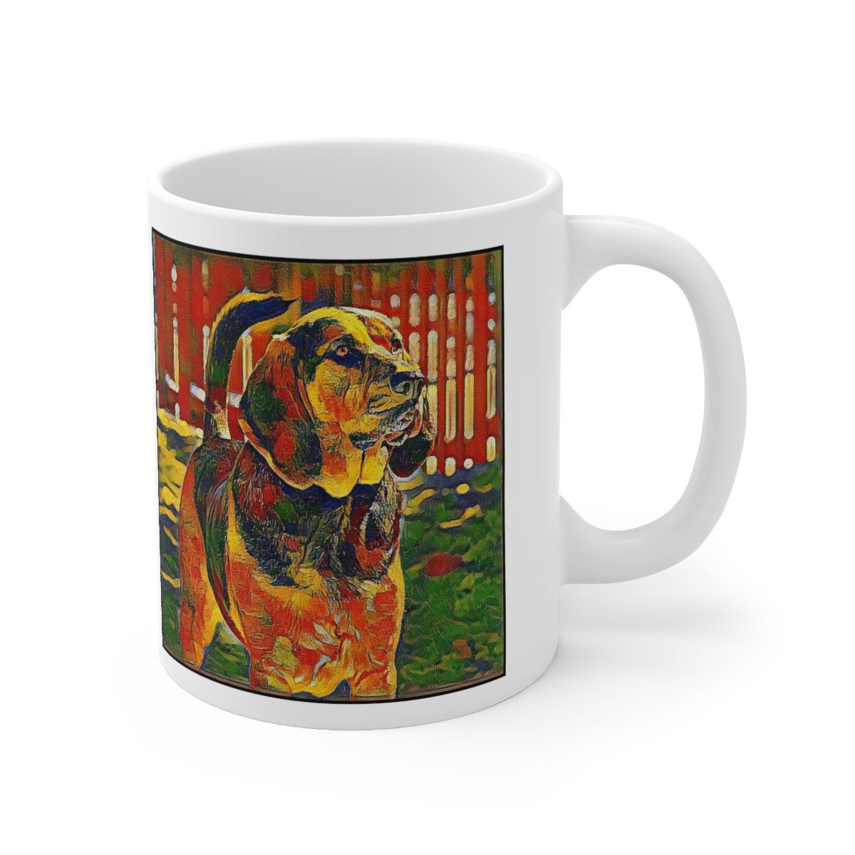 Picture of Bloodhound-Garden Veggie Mug