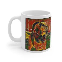 Picture of Bloodhound-Garden Veggie Mug