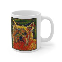 Picture of Cairn Terrier-Garden Veggie Mug