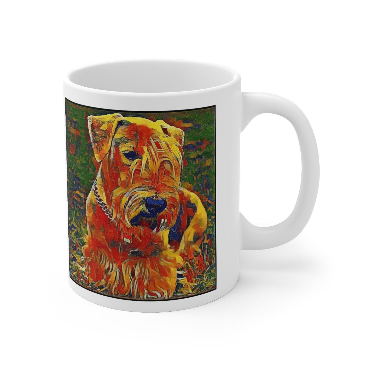 Picture of Cesky Terrier-Garden Veggie Mug