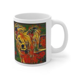 Picture of Chinese Crested-Garden Veggie Mug
