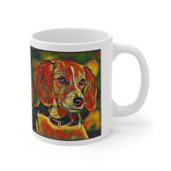 Picture of English Foxhound-Garden Veggie Mug