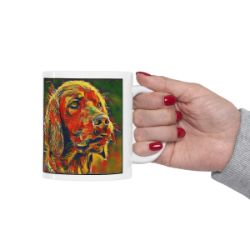 Picture of Irish Setter-Garden Veggie Mug