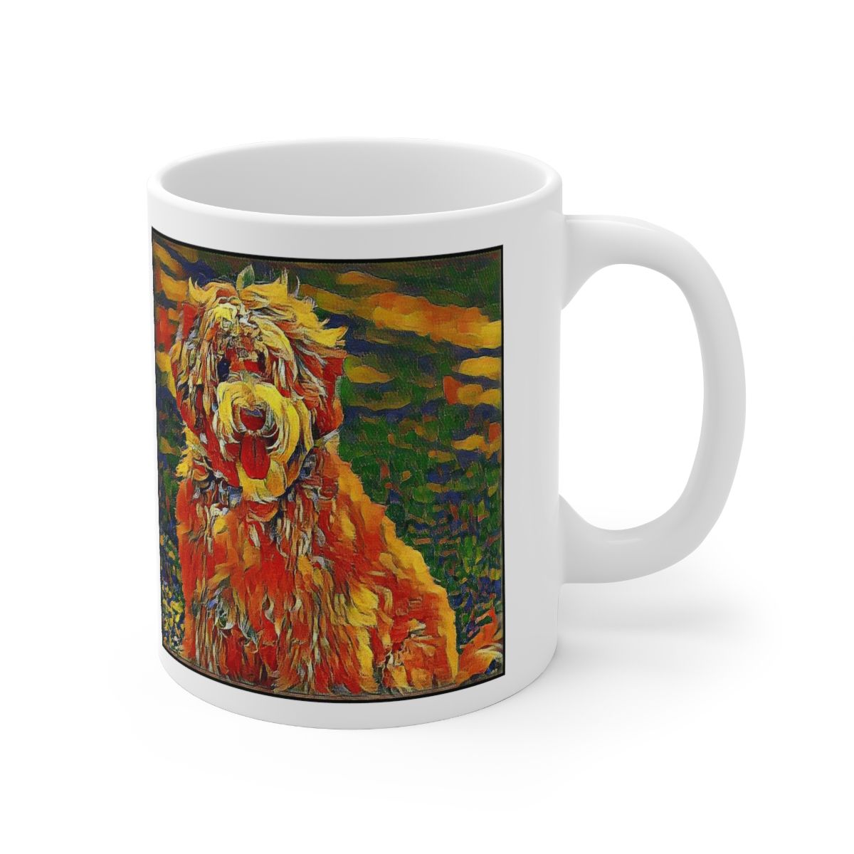 Picture of Labradoodle-Garden Veggie Mug