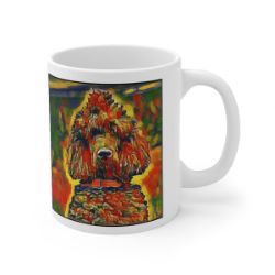 Picture of Poodle Standard-Garden Veggie Mug