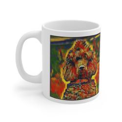 Picture of Poodle Standard-Garden Veggie Mug