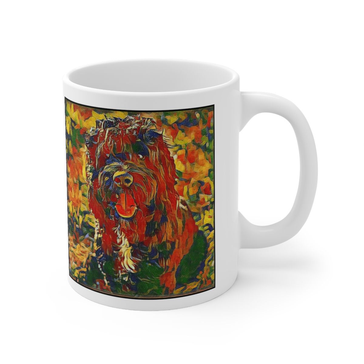 Picture of Portuguese Water Dog-Garden Veggie Mug