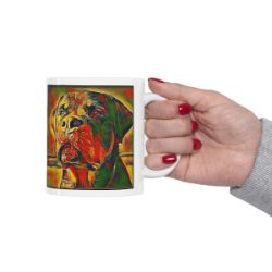 Picture of Rottweiler-Garden Veggie Mug