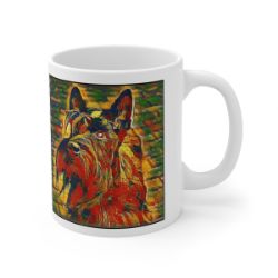 Picture of Scottish Terrier-Garden Veggie Mug