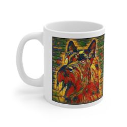 Picture of Scottish Terrier-Garden Veggie Mug