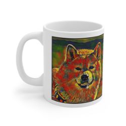 Picture of Shiba Inu-Garden Veggie Mug