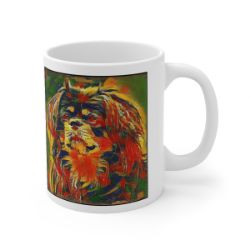 Picture of Tibetan Spaniel-Garden Veggie Mug