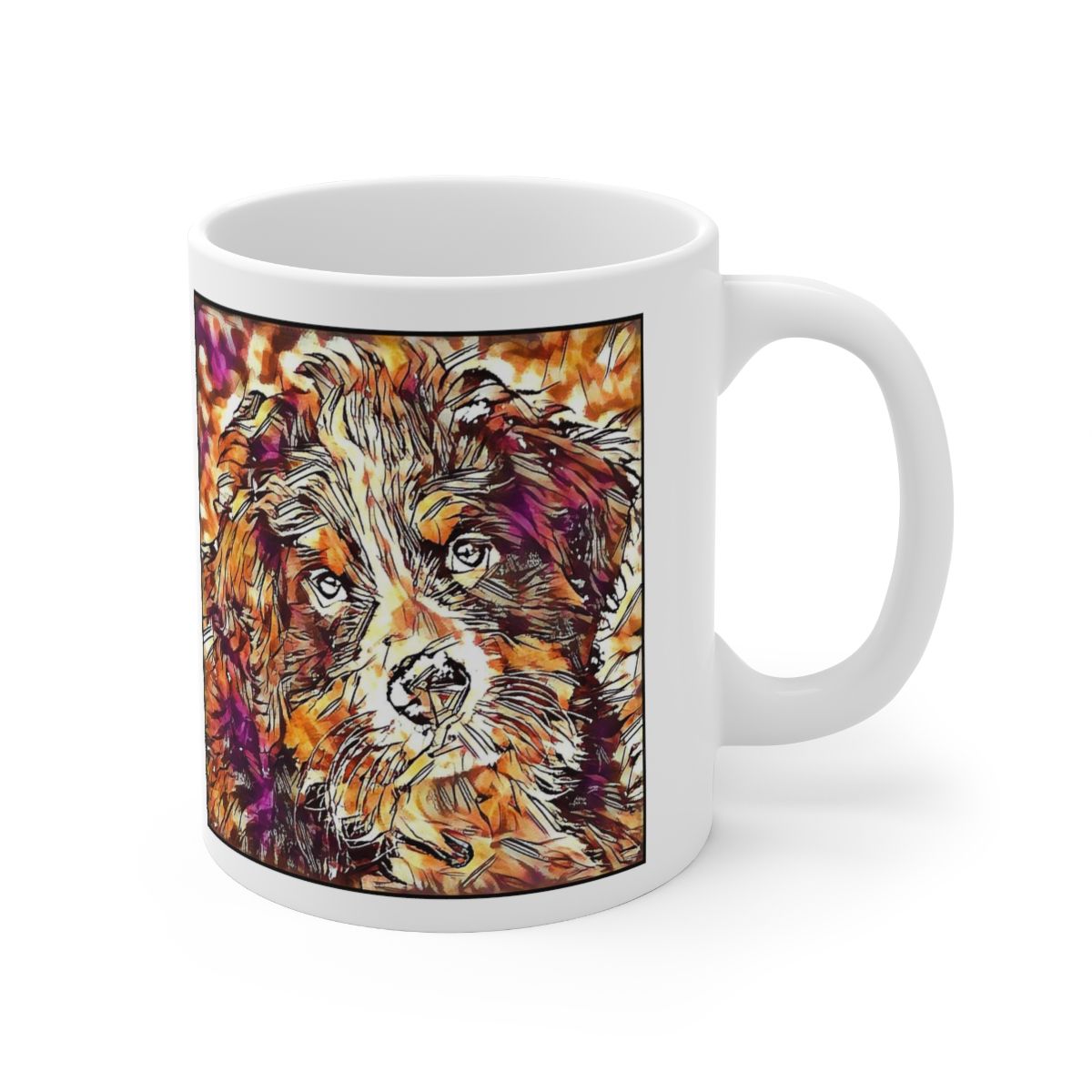 Picture of Bernese Mountain Dog-Hipster Mug