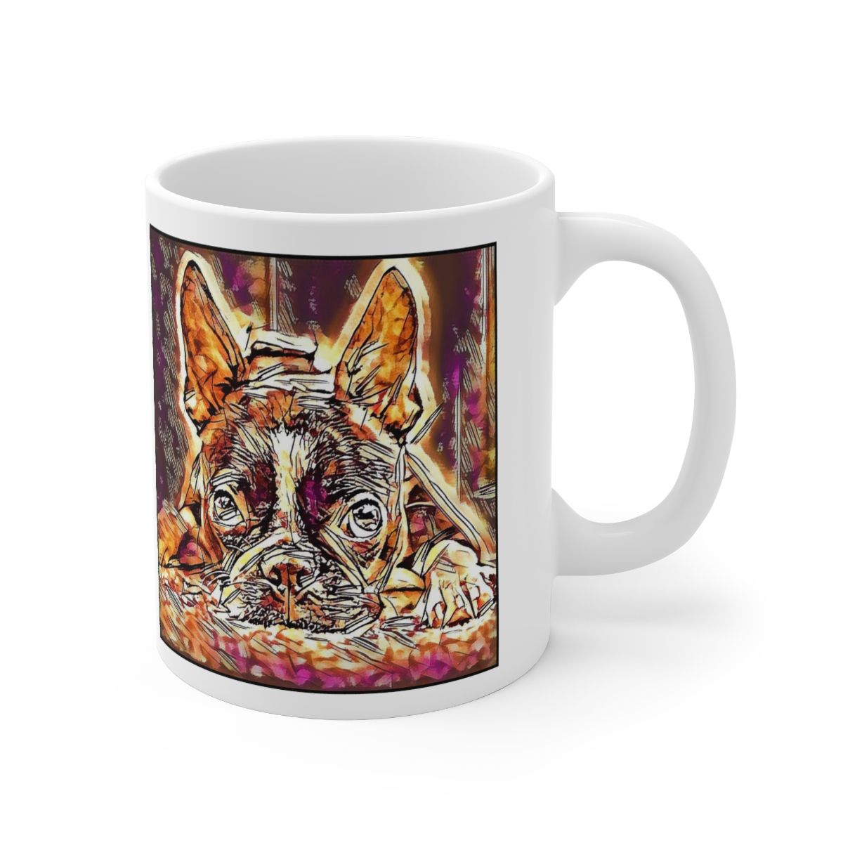 Picture of Boston Terrier-Hipster Mug