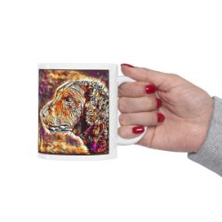 Picture of Curly Coated Retriever-Hipster Mug