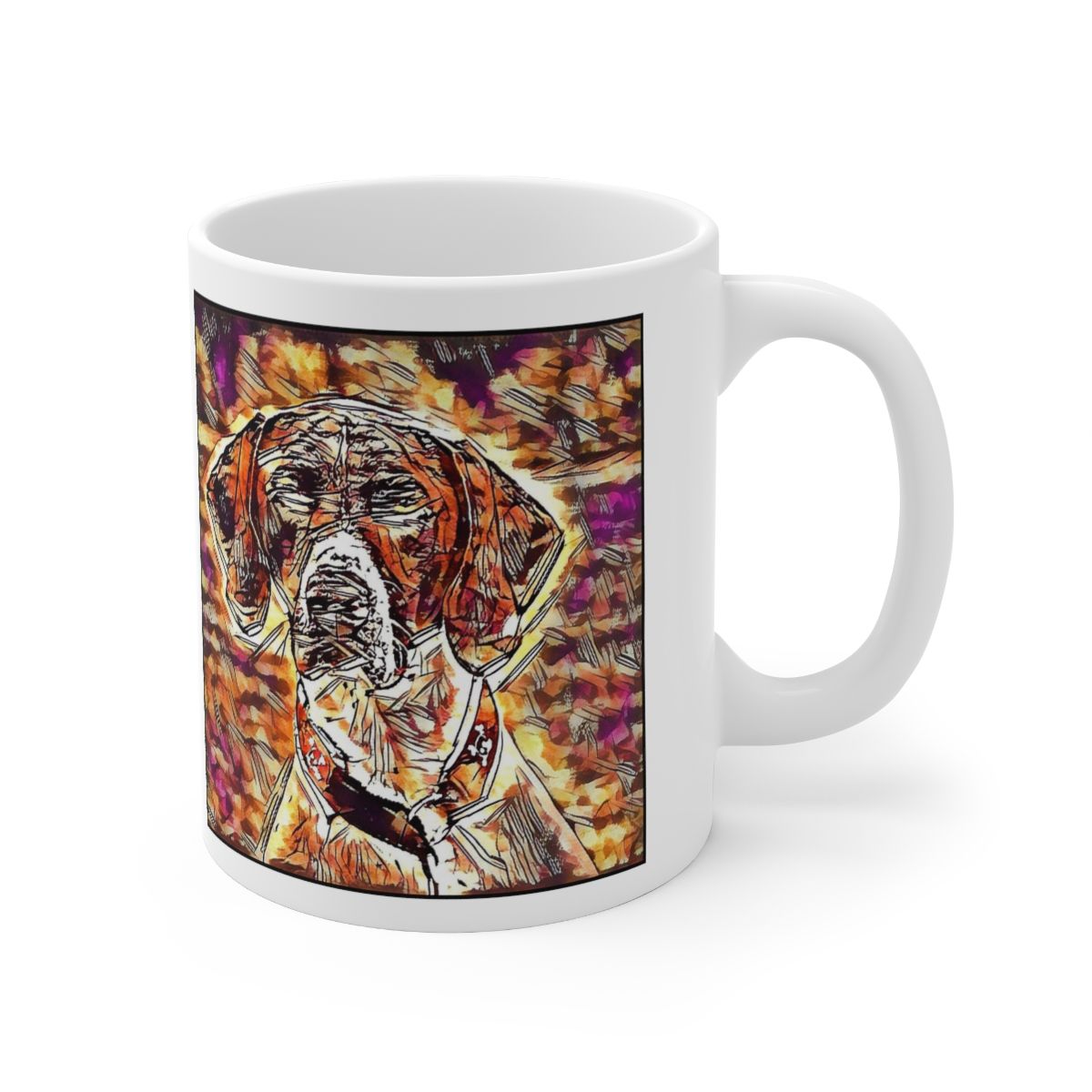 Picture of German Shorthaired Pointer-Hipster Mug