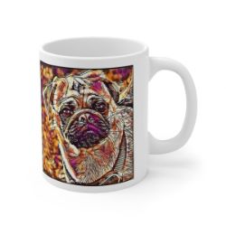 Picture of Pug-Hipster Mug