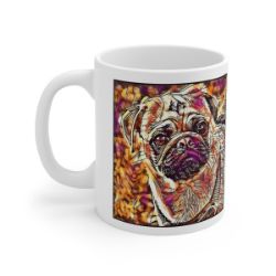 Picture of Pug-Hipster Mug