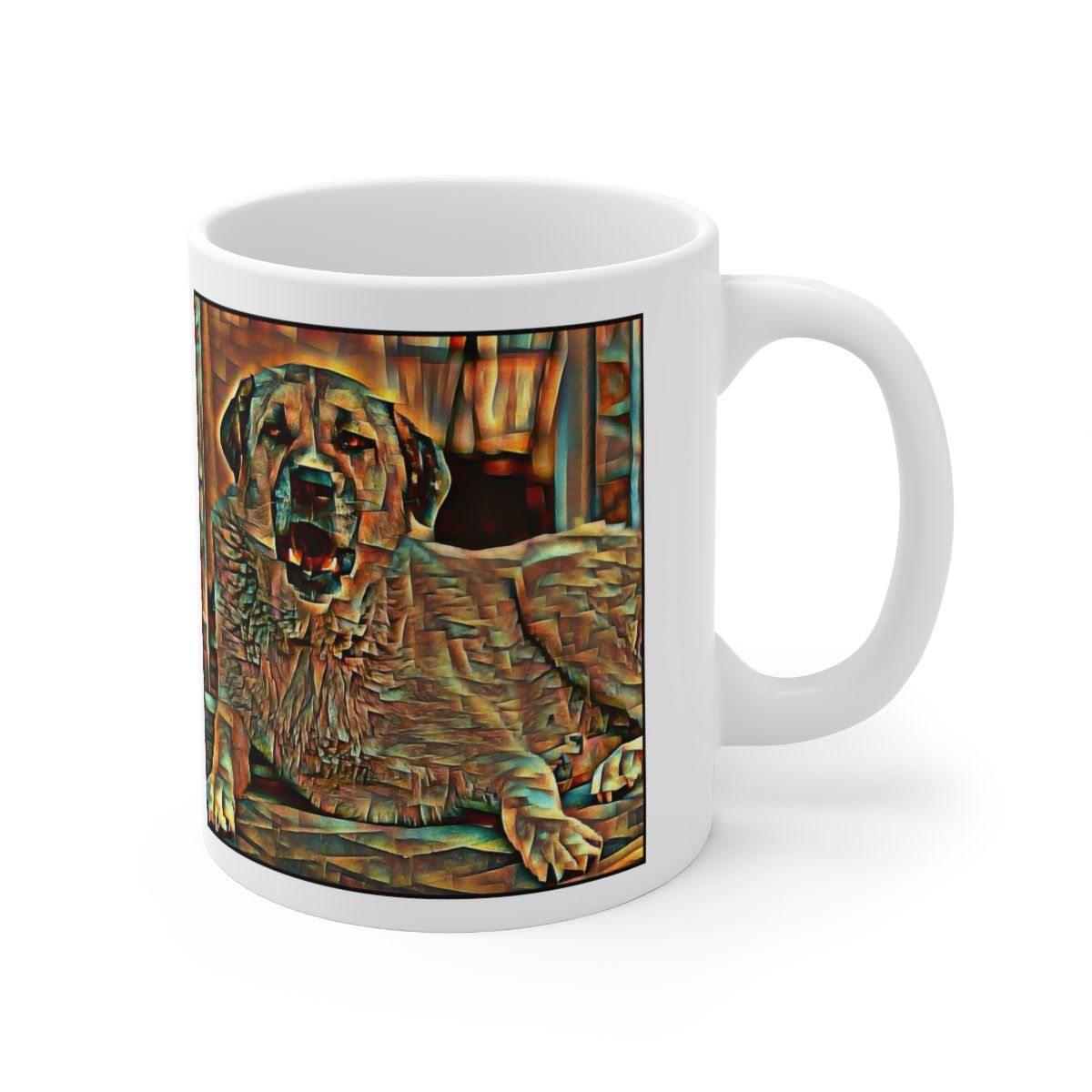 Picture of Anatolian Shepherd-Cool Cubist Mug