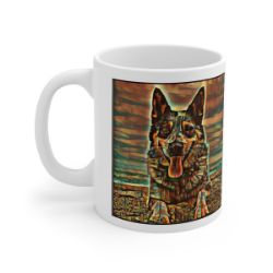 Picture of Australian Cattle Dog-Cool Cubist Mug
