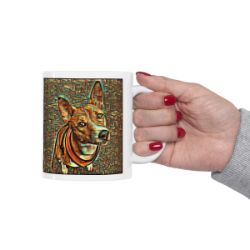 Picture of Basenji-Cool Cubist Mug