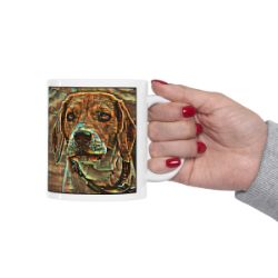 Picture of Beagle-Cool Cubist Mug