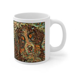 Picture of Bernese Mountain Dog-Cool Cubist Mug