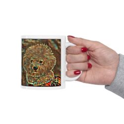 Picture of Bichon Frise-Cool Cubist Mug