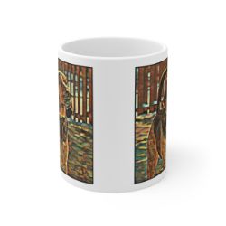 Picture of Bloodhound-Cool Cubist Mug