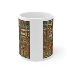 Picture of Bluetick Coonhound-Cool Cubist Mug