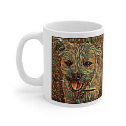 Picture of Border Terrier-Cool Cubist Mug