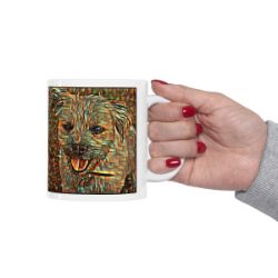 Picture of Border Terrier-Cool Cubist Mug