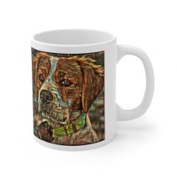Picture of Brittany Spaniel-Cool Cubist Mug