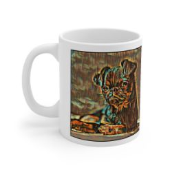 Picture of Brussels Griffon-Cool Cubist Mug