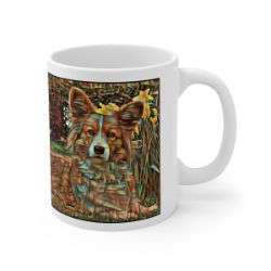Picture of Cardigan Welsh Corgi-Cool Cubist Mug