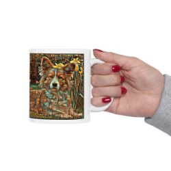 Picture of Cardigan Welsh Corgi-Cool Cubist Mug