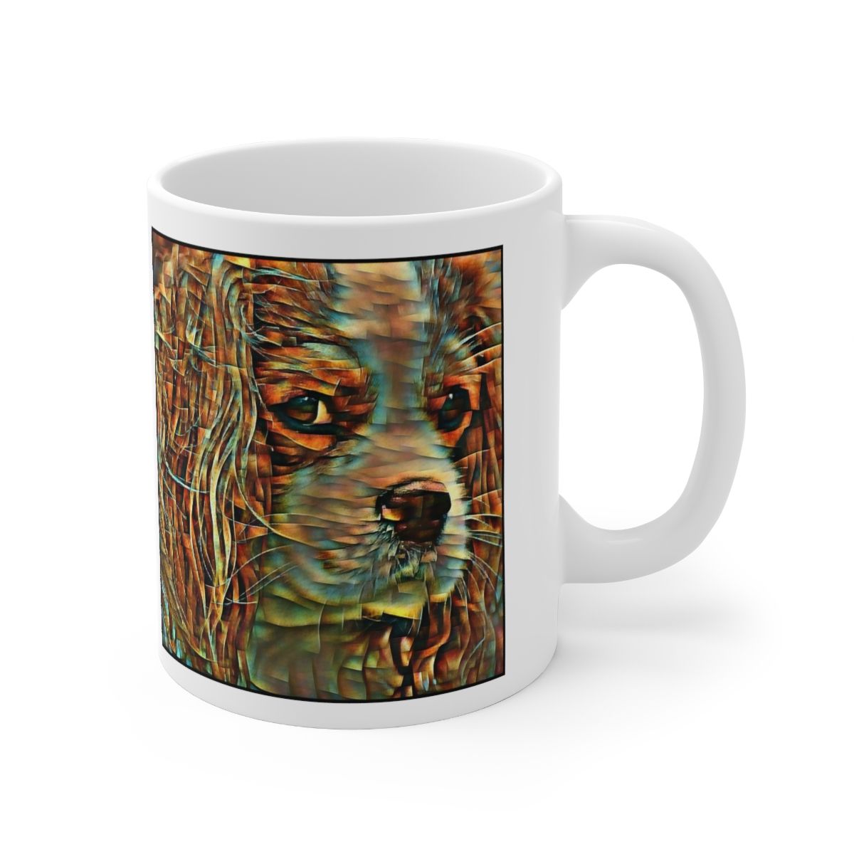 Picture of Cavalier King Charles Spaniel-Cool Cubist Mug