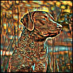 Picture of Chesapeake Retriever-Cool Cubist Mug